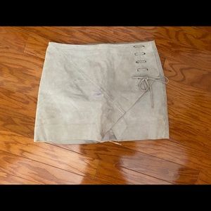 Blank NYC Suede Skirt